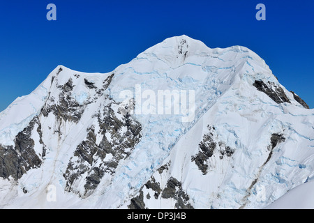 Les minarets, Parc National du Mont Cook, Alpes du Sud, Canterbury, île du Sud, Nouvelle-Zélande Banque D'Images