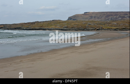 Glen Bay Beach Greeneville Irlande Donegal Banque D'Images