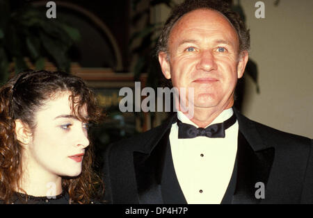 18 avril 2006 - 29681.Gene Hackman et fille Leslie. Crédit photos(Image : © Photos Globe/ZUMAPRESS.com) Banque D'Images