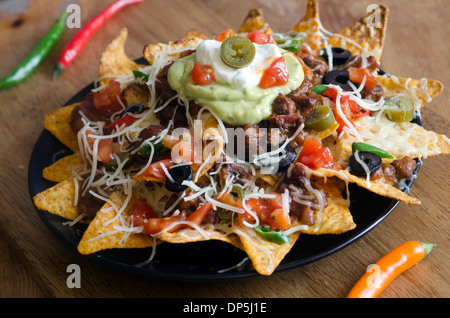Nachos Banque D'Images