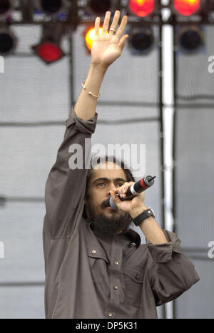 Sep 17, 2006 ; Austin, TX, USA ; DAMIEN MARLEY en live à l'Austin City Limits Music Festival 2006. Crédit obligatoire : Photo par Jérôme Brunet/ZUMA Press. (©) Copyright 2006 by Jerome Brunet Banque D'Images