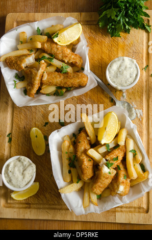 Fish and chips Banque D'Images
