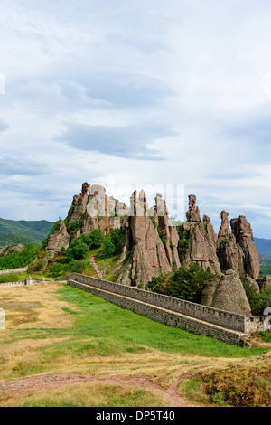 Belogradchik rocks forteresse, Bulgarie Banque D'Images