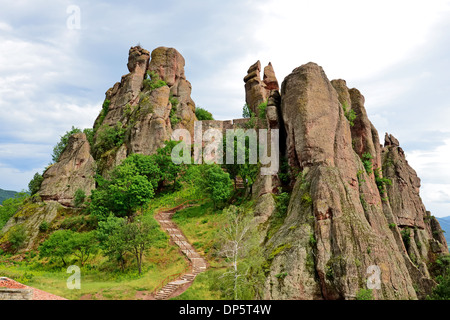 Belogradchik rocks forteresse, Bulgarie Banque D'Images