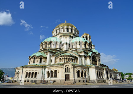 La cathédrale Alexandre Nevski à Sofia, Bulgarie Banque D'Images