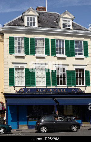 Célèbre Blackwell Bookshop sur Broad Street à Oxford. L'Angleterre Banque D'Images