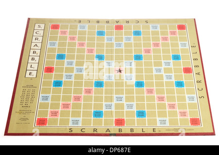 Scrabble board retro Banque D'Images