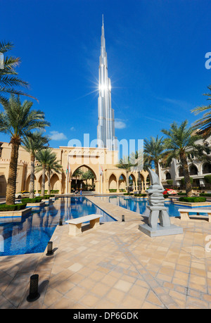 Souk Al Bahar, Le Palace Hotel Downtown Banque D'Images