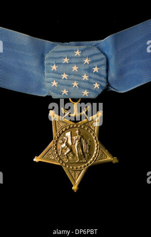 Oct 20, 2006 ; San Diego, CA, USA ; détail de médailles militaires - c'est la médaille d'honneur. Crédit obligatoire : Photo par Nadia Borowski Scott/SDU-T/ZUMA Press. (©) Copyright 2006 by SDU-T Banque D'Images