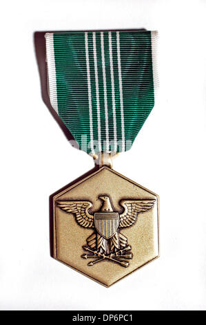 Oct 20, 2006 ; San Diego, CA, USA ; détail de médailles militaires - c'est la Mention élogieuse de l'armée. Crédit obligatoire : Photo par Nadia Borowski Scott/SDU-T/ZUMA Press. (©) Copyright 2006 by SDU-T Banque D'Images