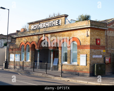 Rotherhite Overground railway station Banque D'Images