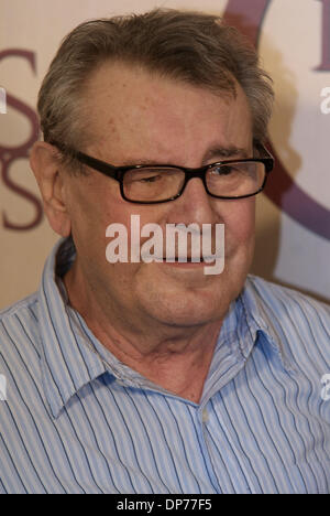 Nov 05, 2006 ; Madrid, Madrid, Espagne ; Directeur Milos Forman au photocall pour Goya's Ghost par tenue à l'Hôtel Ritz de Madrid. Détail de l'affiche. Crédit obligatoire : Photo de J.P./Gegundez ZUMA Press. (©) Copyright 2006 par J.P.Gegundez Banque D'Images