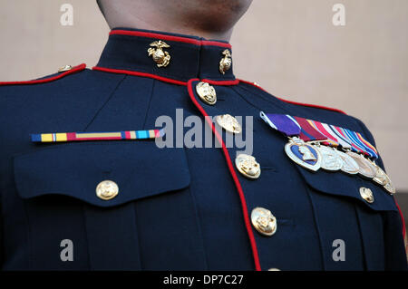 Nov 11, 2006 ; Dallas, TX, USA ; Un héros de guerre américain lors d'une journée des anciens combattants à Dallas memorial. Crédit obligatoire : Photo par David Teagle/ZUMA Press. (©) Copyright 2006 by David Teagle Banque D'Images