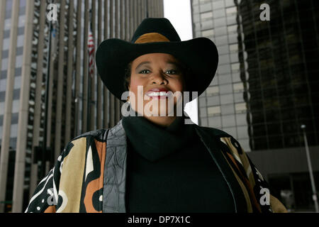 Oct 20, 2006 ; Denver, CO, USA ; Denver Councilwoman ELBRA WEDGEWORTH, qui essaie d'obtenir la démo 08. Nat'l Convention à Denver pour 2008 Crédit obligatoire : Photo par Sean M. Haffey/San Diego Union-Tribune/ZUMA Press. (©) Copyright 2006 par San Diego Union-Tribune Banque D'Images