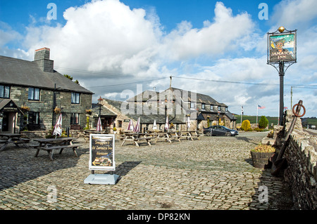 L'Auberge de La Jamaïque célèbre ' ' à Bolventor sur Bodmin Moor en Cornouailles, Royaume-Uni Banque D'Images