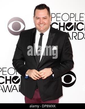 Los Angeles, CA, USA. 8 janvier, 2014. Ross Matthews aux arrivées pour 40e édition annuelle de la People's Choice Awards 2014 - Arrivées, Nokia Theatre L.A. Vivre, Los Angeles, CA 8 janvier 2014. Credit : Emiley Schweich/Everett Collection/Alamy Live News Banque D'Images