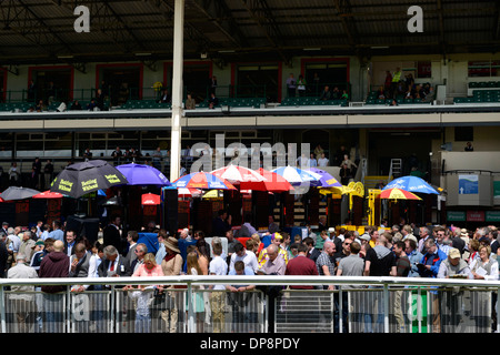 Des bookmakers au Curragh France Banque D'Images