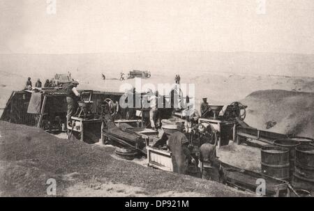 Recherchez des diamants dans le sable de la colonie allemande Afrique du Sud-Ouest vers 1914/15, place unknwon. Fotoarchiv für Zeitgeschichte Banque D'Images