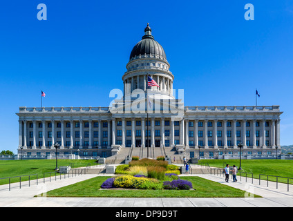 La Utah State Capitol, Salt Lake City, Utah, USA Banque D'Images