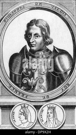 PHILIPPE VI DE VALOIS Banque D'Images