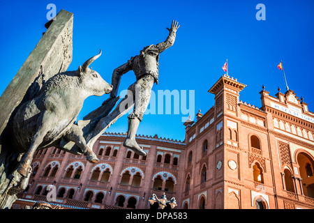 Plaza de Toros de Las Ventas à Madrid Banque D'Images