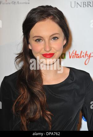 West Hollywood, Californie, USA. Jan 9, 2014. Temara Melek aux arrivées de 5e Los Angeles Eve débridée, le prélude de Derby London West Hollywood, West Hollywood, CA, 9 janvier 2014. Credit : Dee Cercone/Everett Collection/Alamy Live News Banque D'Images