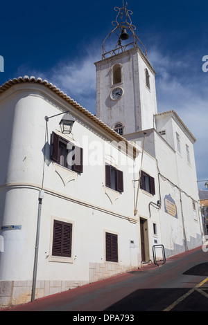 Tour de l'horloge, Albufeira, Algarve, Portugal Banque D'Images