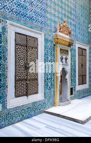 Harem, Palais Topkapi, Istanbul, Turquie Banque D'Images