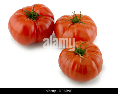 Grandes tomates Beefsteak Banque D'Images