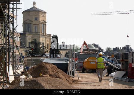 L'Observatoire Radcliffe à Oxford réaménagement Trimestre Banque D'Images