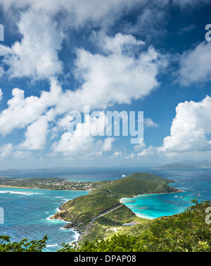 Virgin Gorda , Îles Vierges britanniques dans les Caraïbes. Banque D'Images