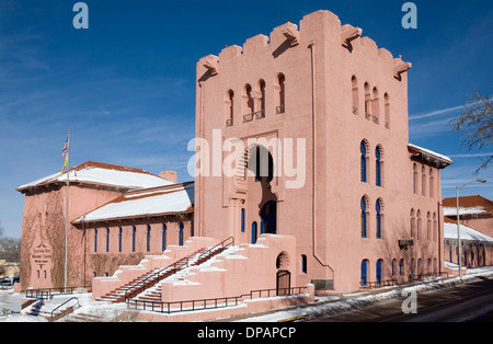 Scottish Rite Masonic Center, Santa Fe, Nouveau Mexique USA Banque D'Images