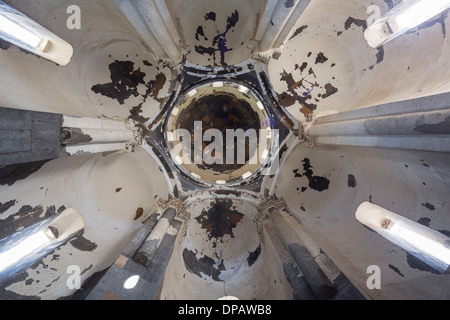 Dôme de l'intérieur, l'église de Saint Grégoire du Abughamrents Ani, Turquie Banque D'Images