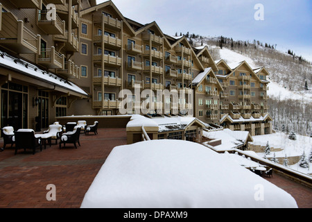 Le Montage Deer Valley Resort à Park City, Utah. Banque D'Images