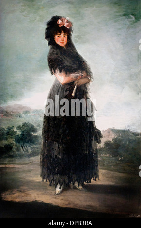 Mariana Waldstein (1763-1808), neuvième marquis de Santa Cruz 1800 Francisco José de Goya y Lucientes 1746 – 1828 Espagne Espagnol Banque D'Images