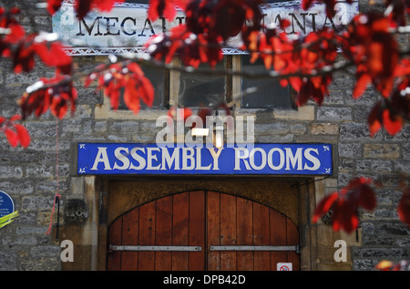 Les chambres de l'Assemblée UK Somerset Glastonbury Banque D'Images