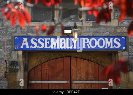 Les chambres de l'Assemblée UK Somerset Glastonbury Banque D'Images