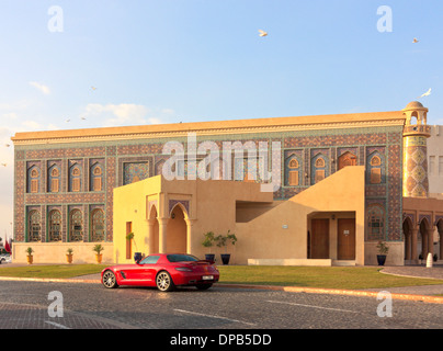 La mosquée au Village Culturel Katara, Doha, Qatar Banque D'Images