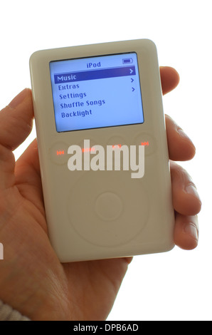 La troisième génération d'Apple iPod, publié en avril 2003. Banque D'Images
