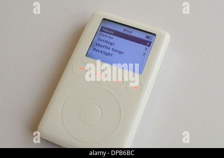 La troisième génération d'Apple iPod, publié en avril 2003. Banque D'Images
