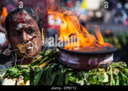 Le tamoul, Vale Festival.. Colombo, Sri Lanka Banque D'Images