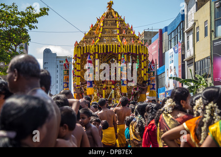 Le tamoul, Vale Festival.. Colombo, Sri Lanka Banque D'Images