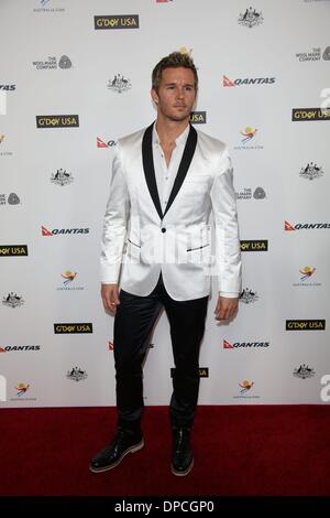 Los Angeles, USA. 11 janvier 2014. L'acteur australien Ryan Kwanten assiste à la 2014 G'DAY USA Los Angeles gala cravate noire du JW Marriott Hotel à Los Angeles. Vivre à Los Angeles, USA, le 11 janvier 2014. Dpa : Crédit photo alliance/Alamy Live News Banque D'Images