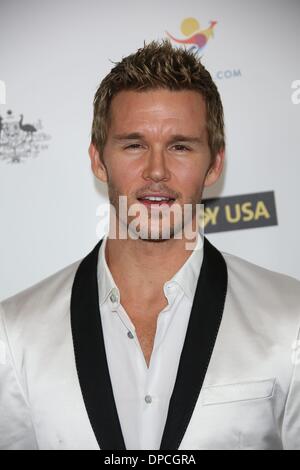 Los Angeles, USA. 11 janvier 2014. L'acteur australien Ryan Kwanten assiste à la 2014 G'DAY USA Los Angeles gala cravate noire du JW Marriott Hotel à Los Angeles. Vivre à Los Angeles, USA, le 11 janvier 2014. Dpa : Crédit photo alliance/Alamy Live News Banque D'Images