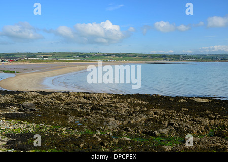 La baie d'Ardmore Waterford Irlande summer Banque D'Images