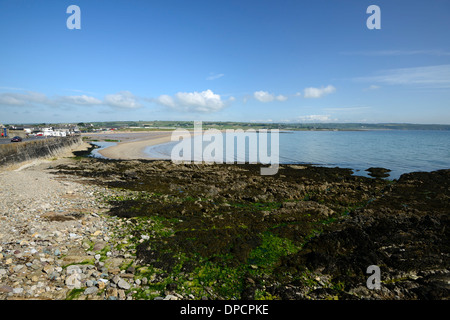 La baie d'Ardmore Waterford Irlande summer Banque D'Images