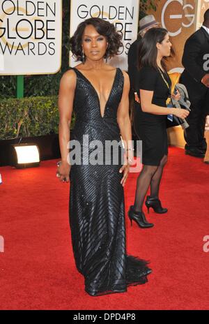 Los Angeles, Californie, USA 12 Jan, 2014. Angela Bassett pour les arrivées au 71e Golden Globe Awards - Arrivals 5, le Beverly Hilton Hotel, Los Angeles, CA, 12 janvier 2014. Credit : Linda Wheeler/Everett Collection/Alamy Live News Banque D'Images