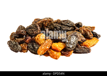 Sur fond blanc aux raisins