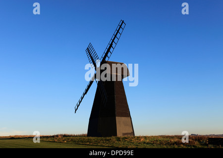 Moulin de balise, un smock mill, Rottingdean, East Sussex, England, UK Banque D'Images