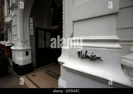 Malmaison London hotel à Charterhouse Square à Londres, Banque D'Images